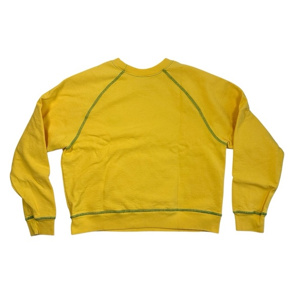 Made Some Souvenirs Cotton Crewneck Sweatshirt – Yellow La Sagrada Familia NWOT - Picture 6 of 10